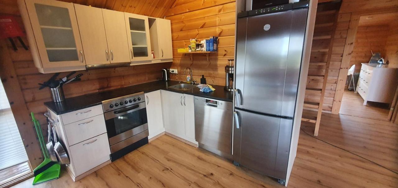 Golden Circle Cabin, Hot Tub Villa เกย์ซีร์ ภายนอก รูปภาพ