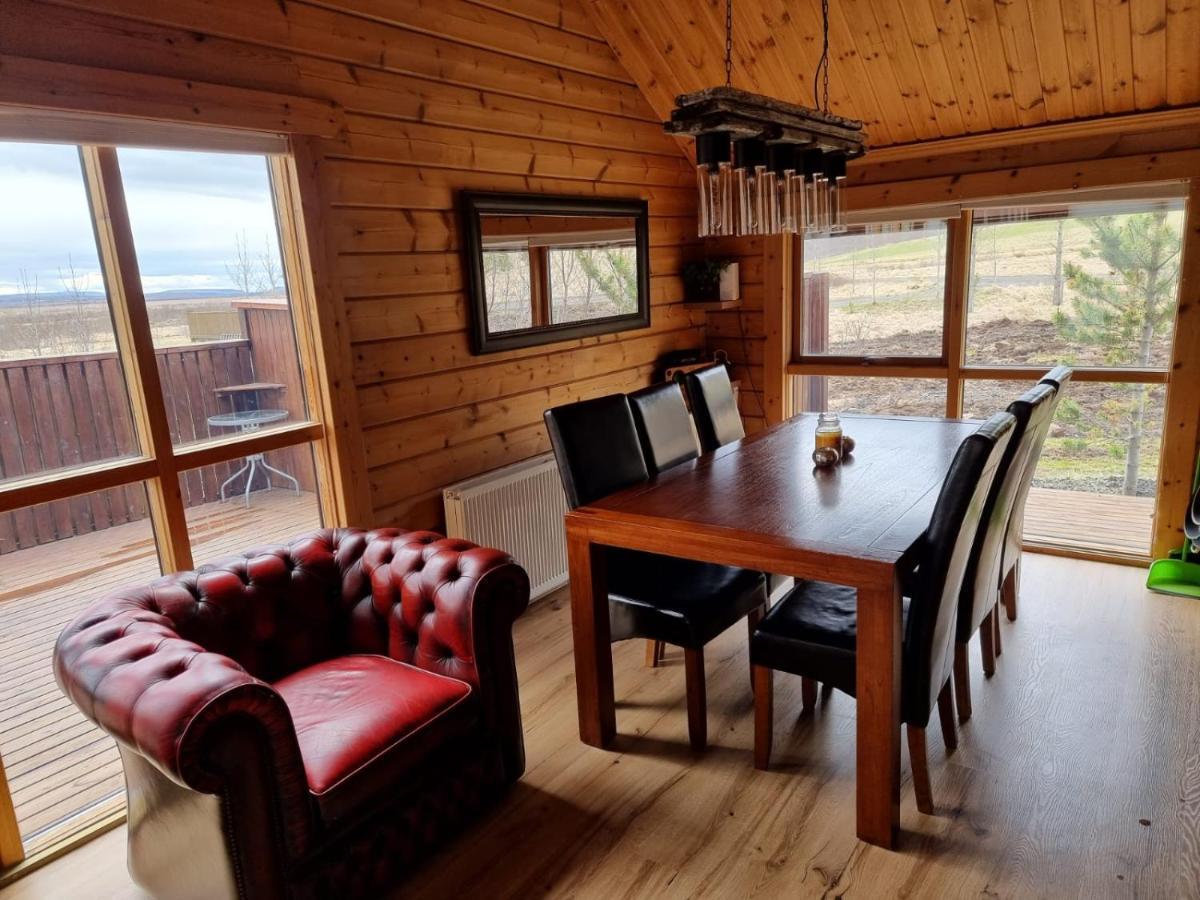 Golden Circle Cabin, Hot Tub Villa เกย์ซีร์ ภายนอก รูปภาพ
